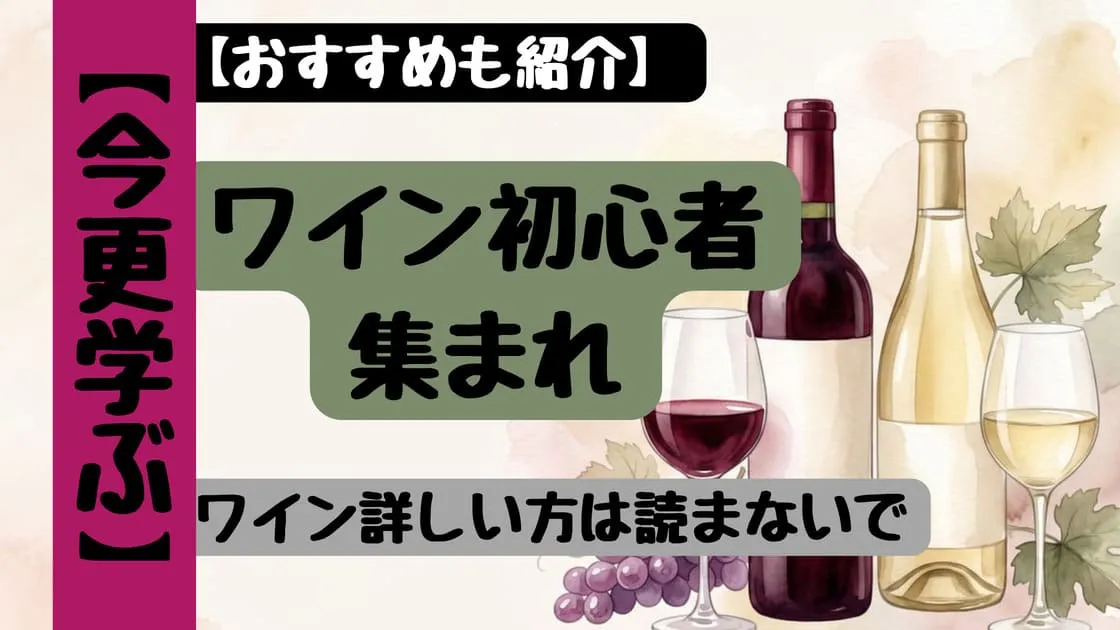 【今更学ぶ】ワイン初心者集まれ　ピノ・ノワール？フルボディ？フワッと飲んできた人へ【おすすめも紹介】